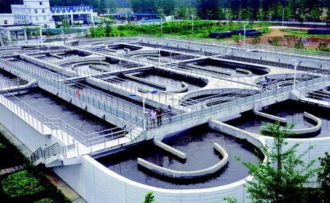 污水处理厂钢格栅板平台走道