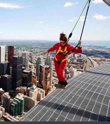 钢格栅板观景台