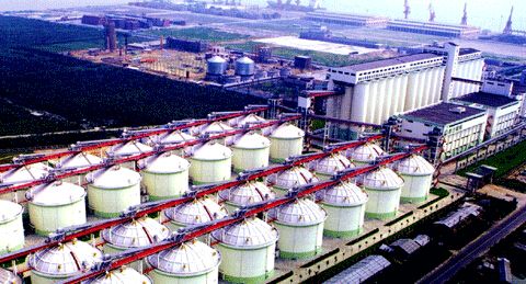 粮食储备库浅圆仓